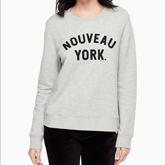 Kate Spade Nouveau York Sweatshirt - Picture 2 of 7